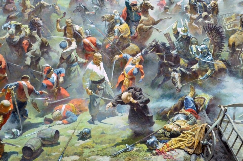 Кто возглавил освободительную борьбу против речи посполитой. Битва Хмельницкого под Корсунем 1648.