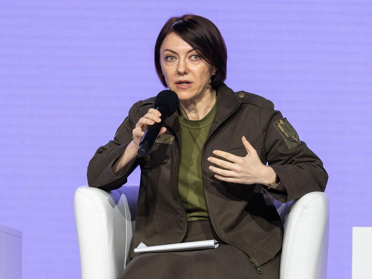    Заместитель министра обороны Украины Анна МалярCC BY-SA 4.0 / офис президента Украины /