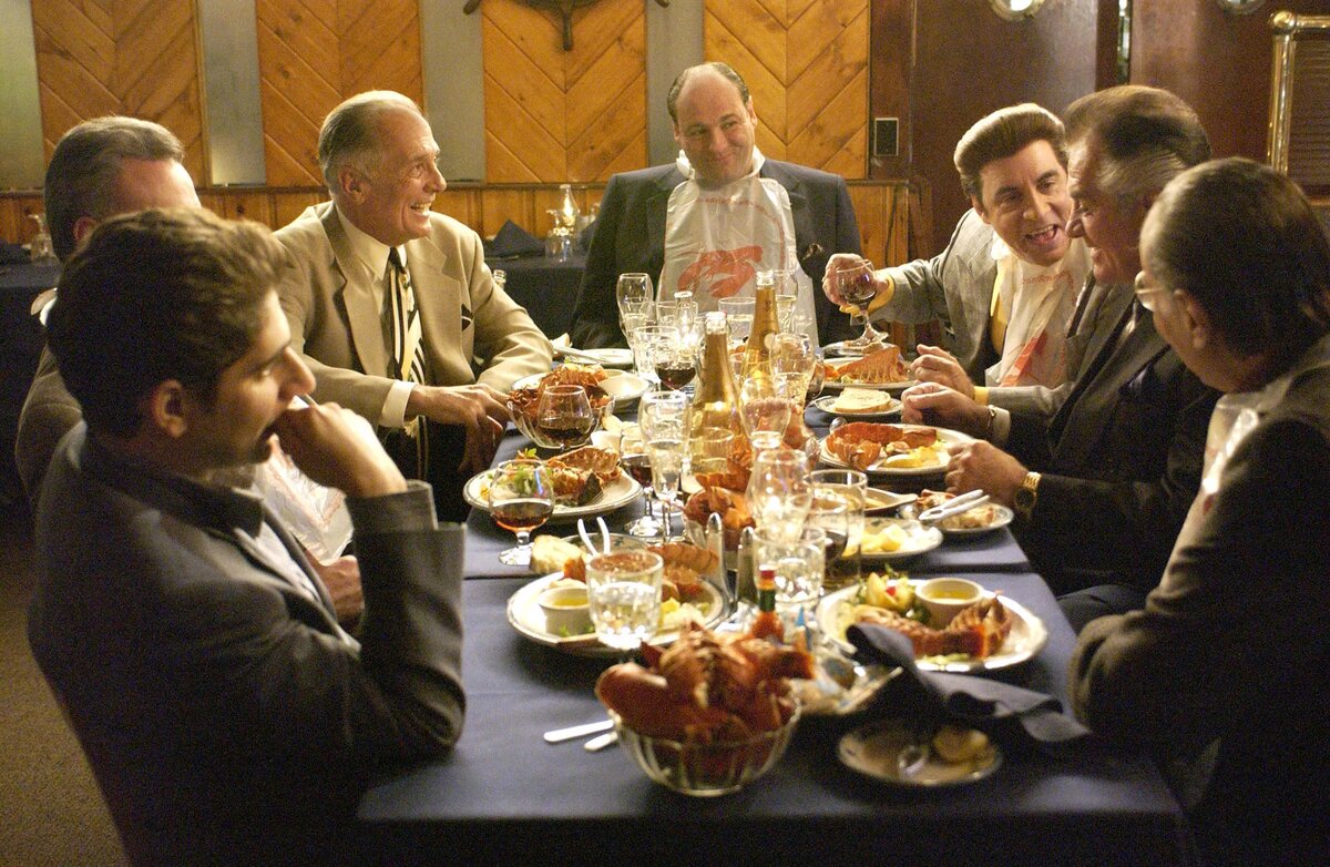 Кадр из сериала «Клан Сопрано»   📷