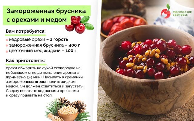 9 хороших рецептов с брусникой