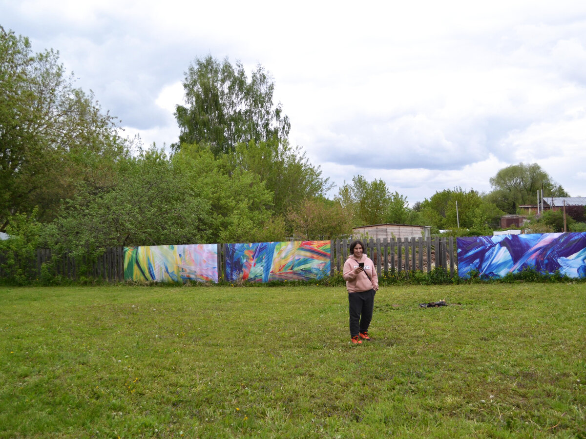 декорация для аниме - феста Коломна 2023