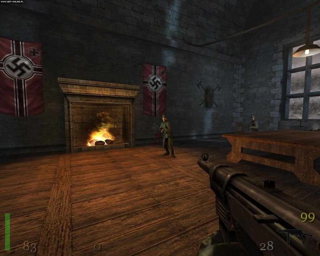 Castle wolfenstein на пк. Вольфенштайн 2001. Стрелялка Wolfenstein 2001. Вольфенштайн Return to Castle. Wolfenstein Возвращение в замок.