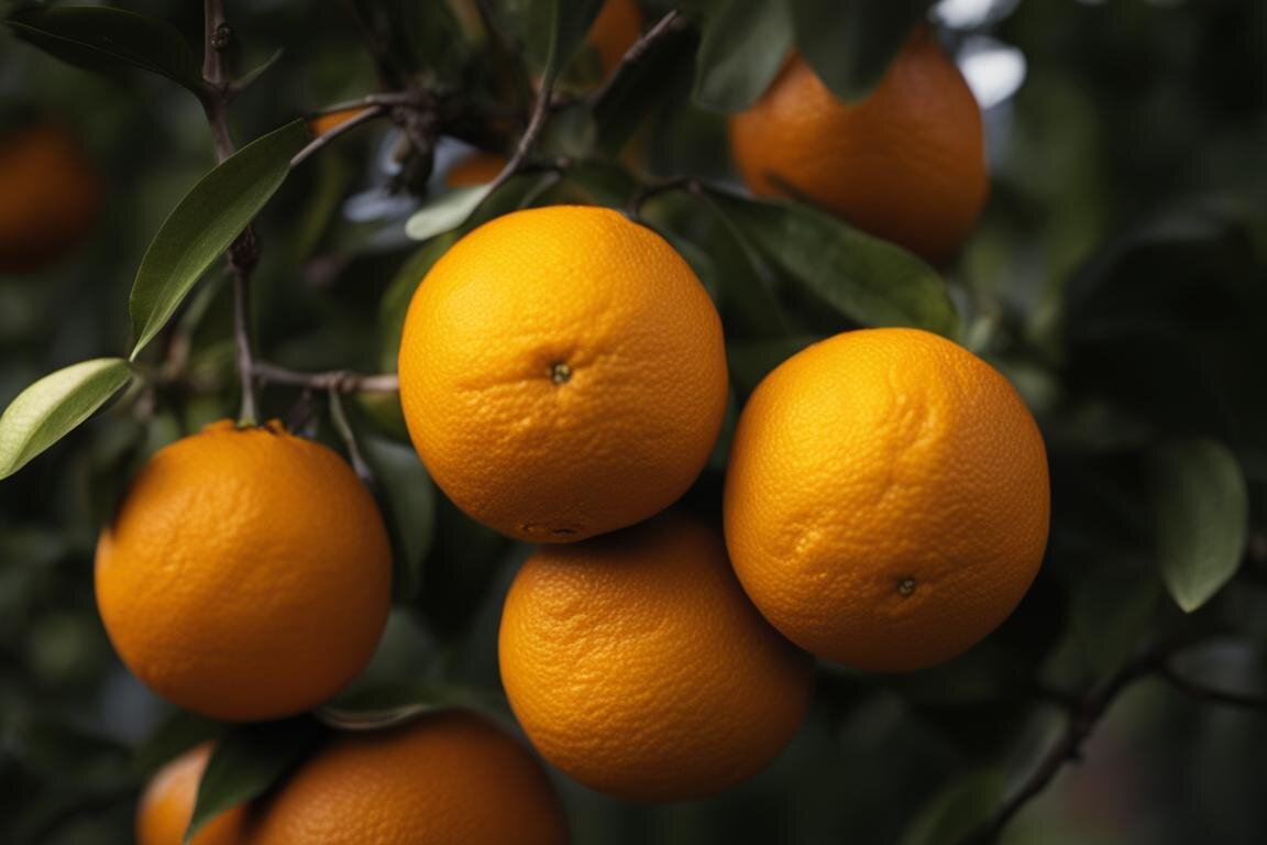 Апельсины. Нейросеть Kandinsky 2.2.