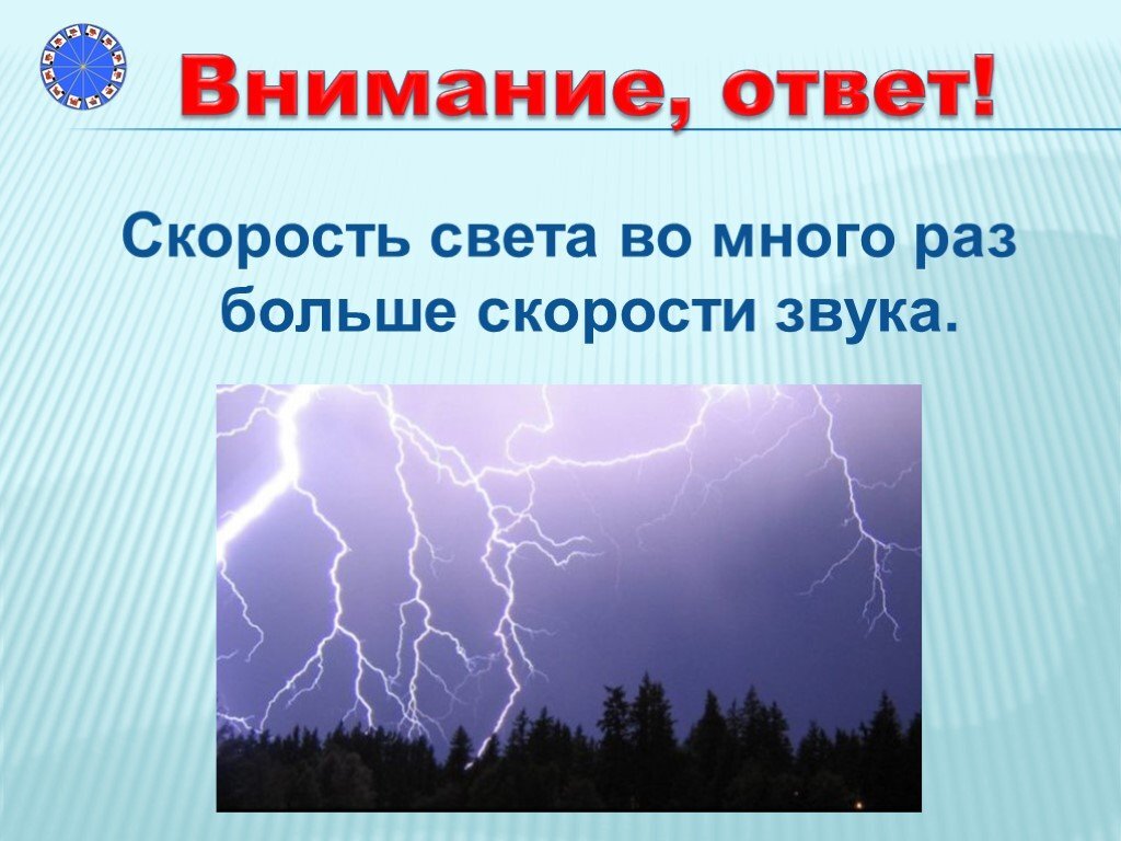 Конечно, быстрее молния, из-за того, что ее мы видим раньше, чем слышим раскаты грома. Ибо скорость света быстрее скорости звука в воздухе.