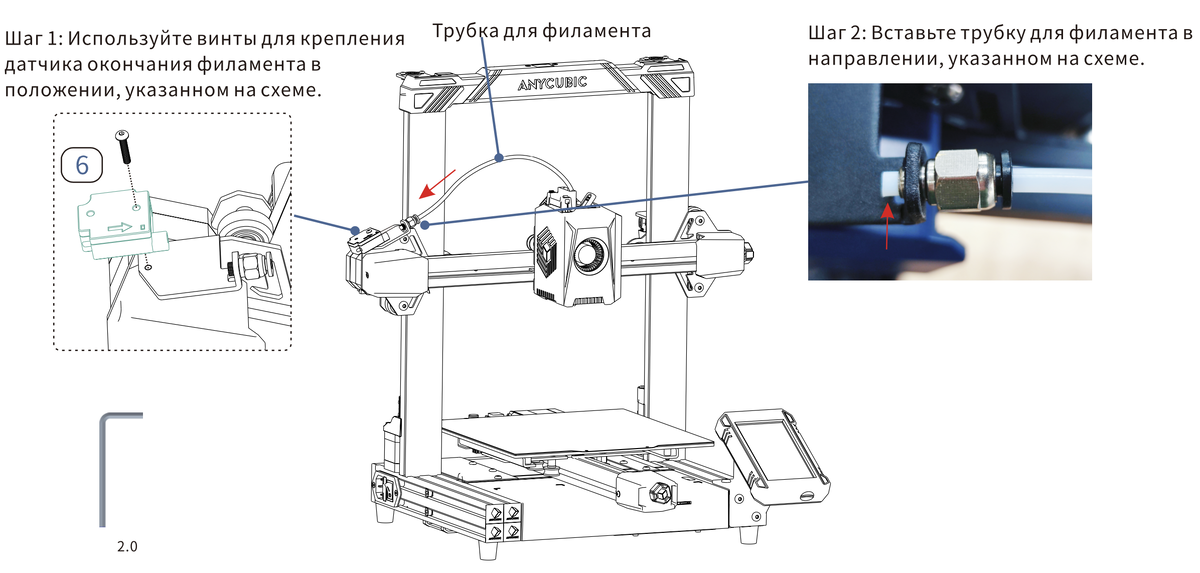 Благодарим Вас за выбор продукции ANYCUBIC! Если вы приобрели принтер ANYCUBIC или знакомы с технологией ЗD-печати, мы все же рекомендуем вам внимательно прочитать это руководство.-11