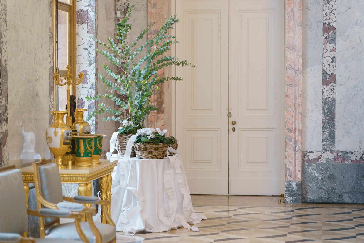 Зал с горкой в Александровском дворце. Фото: ГМЗ «Царское Село», автор - Руслан Шамуков