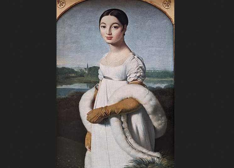 Жан Огюст Доминик Энгр. "Портрет мадемуазель Ривьер"