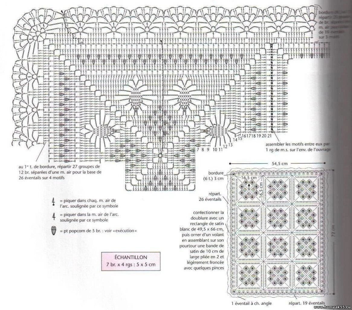 Покрывало крючком схемы и описание. Квадратная салфетка крючком схема. Квадратная скатерть крючком схемы. Прямоугольная салфетка крючком. Квадратные и прямоугольные салфетки крючком.