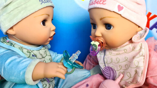 НЕ ПОДЕЛИЛИ ПУСТЫШКИ🍼 ИГРАЕМ В ДОЧКИ МАТЕРИ! БЕБИ АНАБЕЛЬ BABY ANNABELL пупсики мультики Даринелка