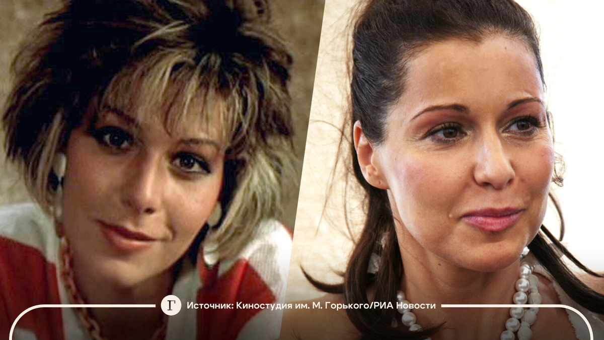 Наталья Негода в 1988 и 2009 годах