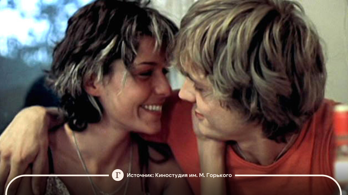 Актеры Наталья Негода и Андрей Соколов в картине Василия Пичула «Маленькая Вера» (1988)