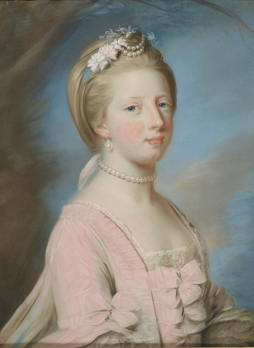 Кэтрин Рид «Портрет Каролины Матильды, королевы Великобритании, Дании и Норвегии» 