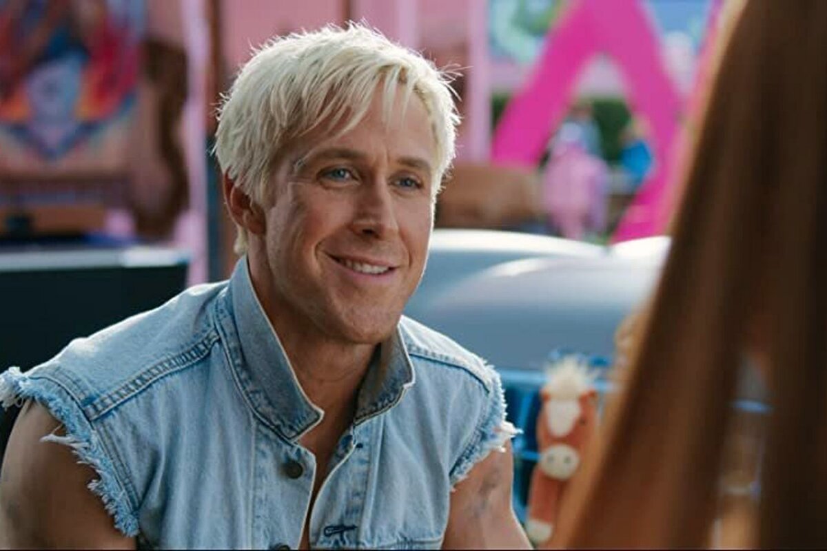 Райан Гослинг в образе Кена в фильме «Барби»