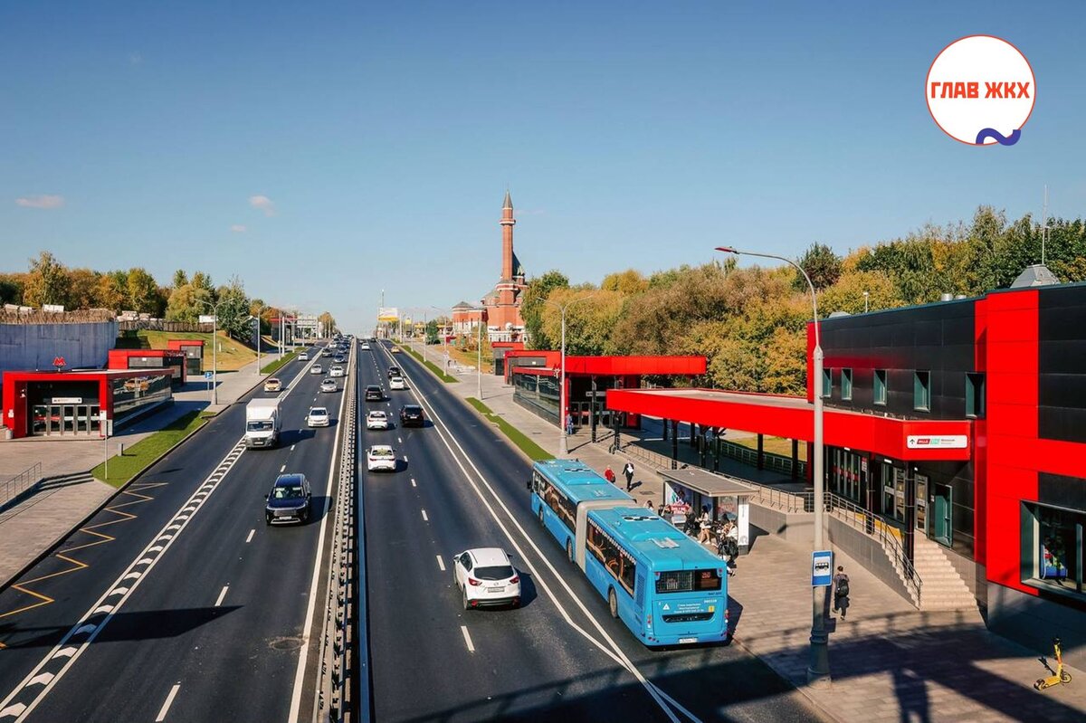 В Москве благоустроили территорию возле станции МЦД-4 «Минская» 