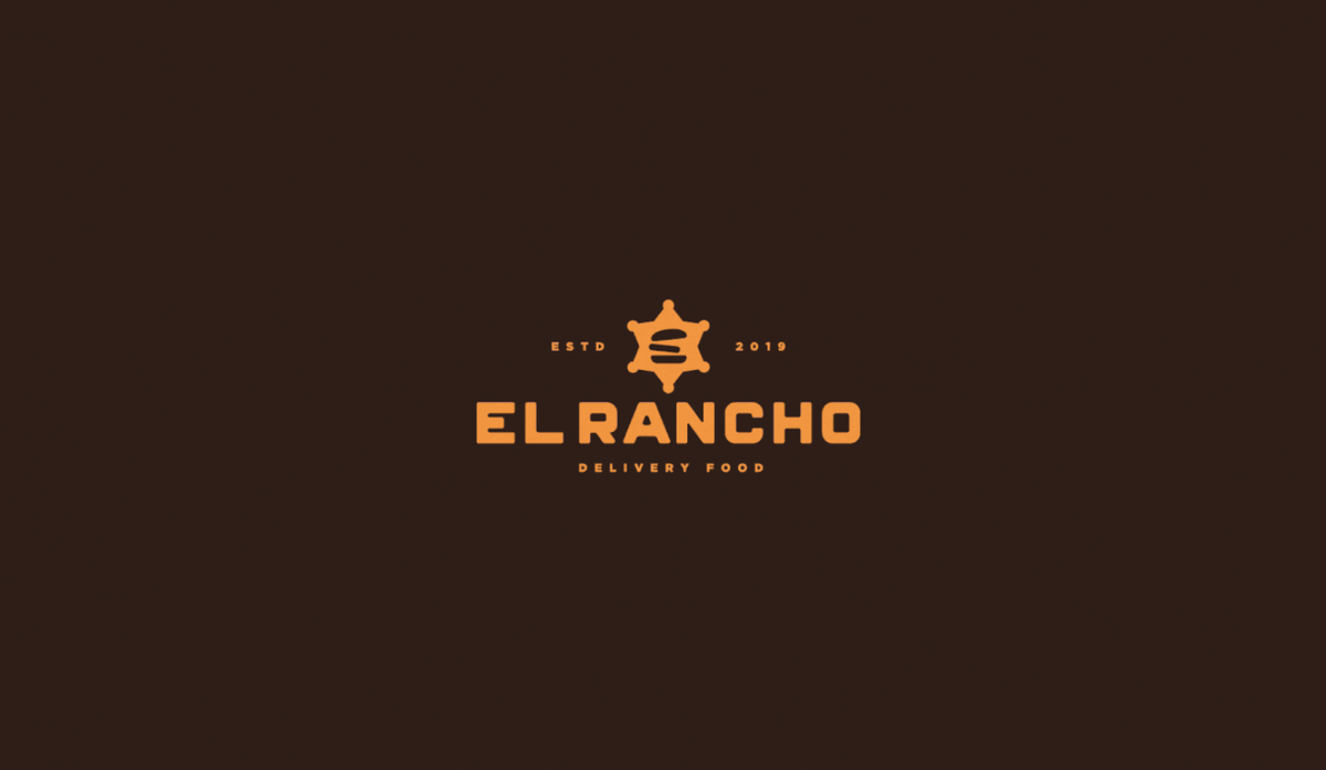 Логотип доставки еды El Rancho.