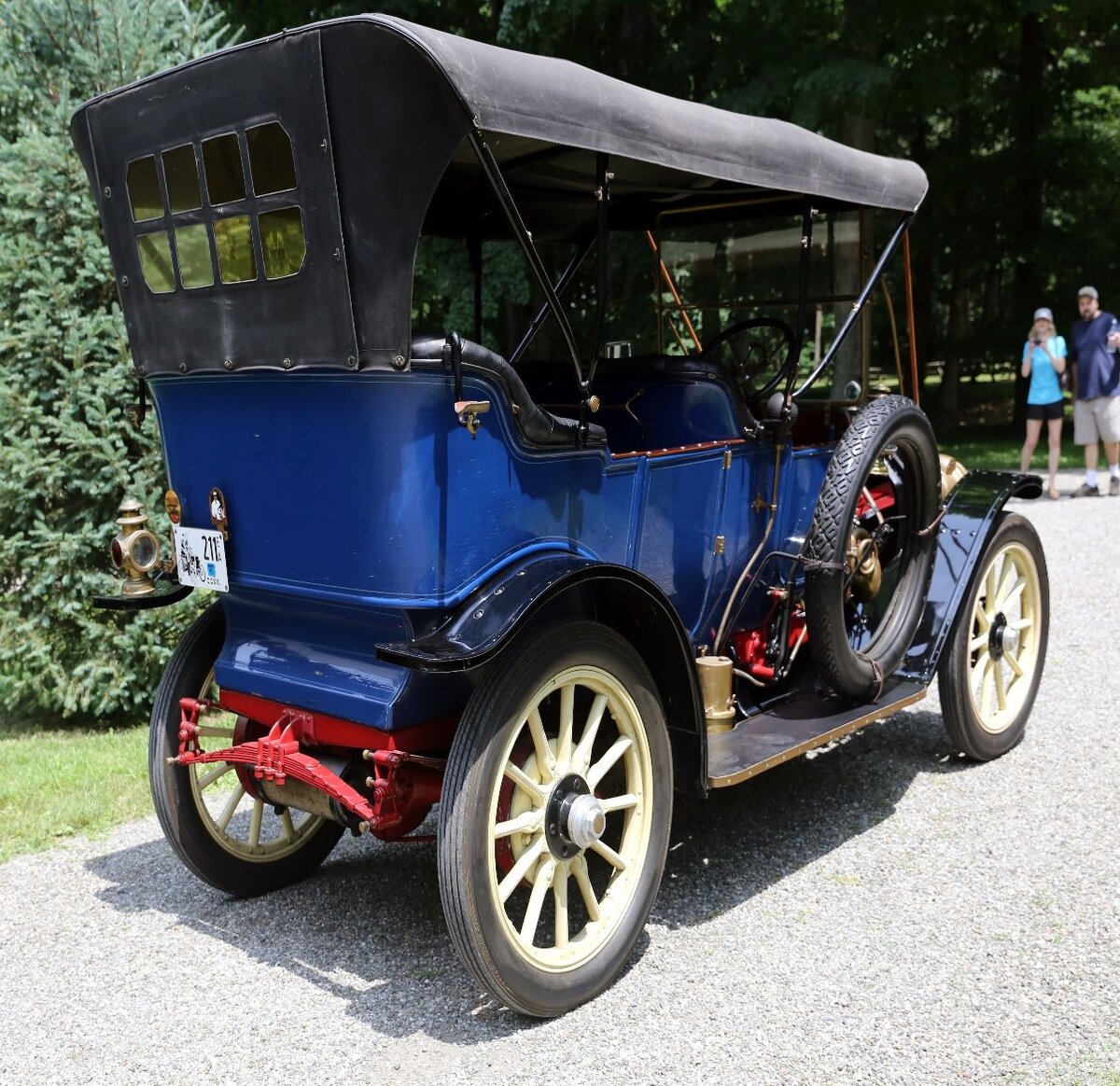 Cadillac Model 30 сзади. Источник фото: commons.m.wikimedia.org