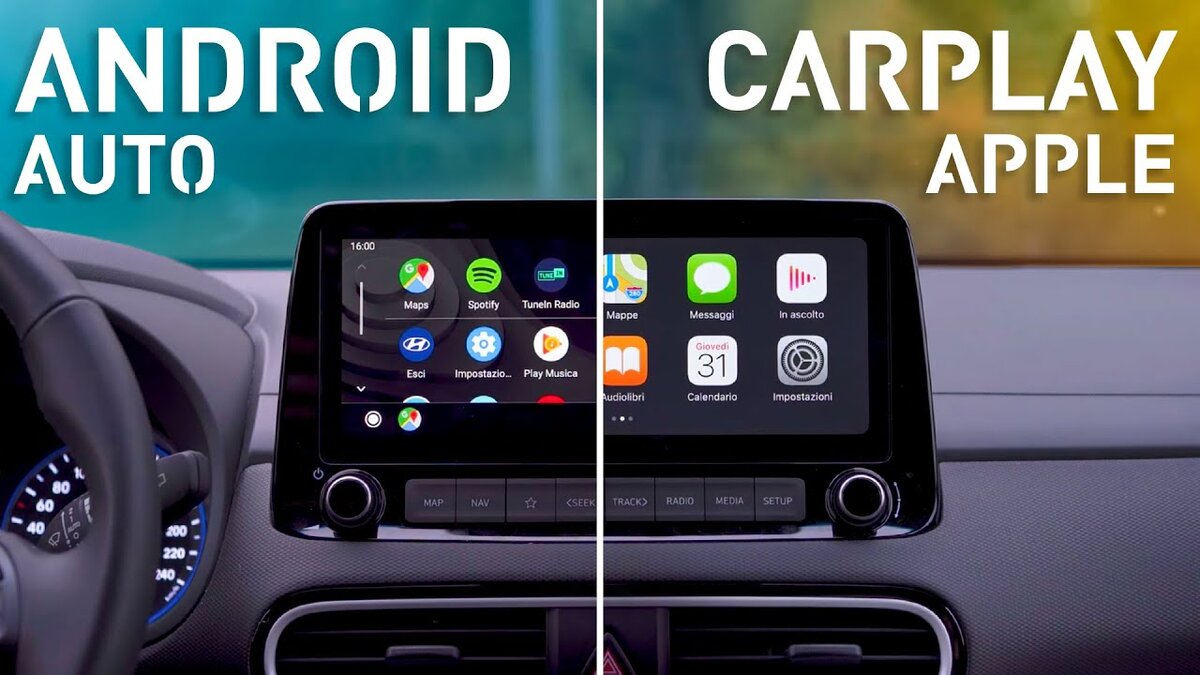 Системы Android Auto и Carplay