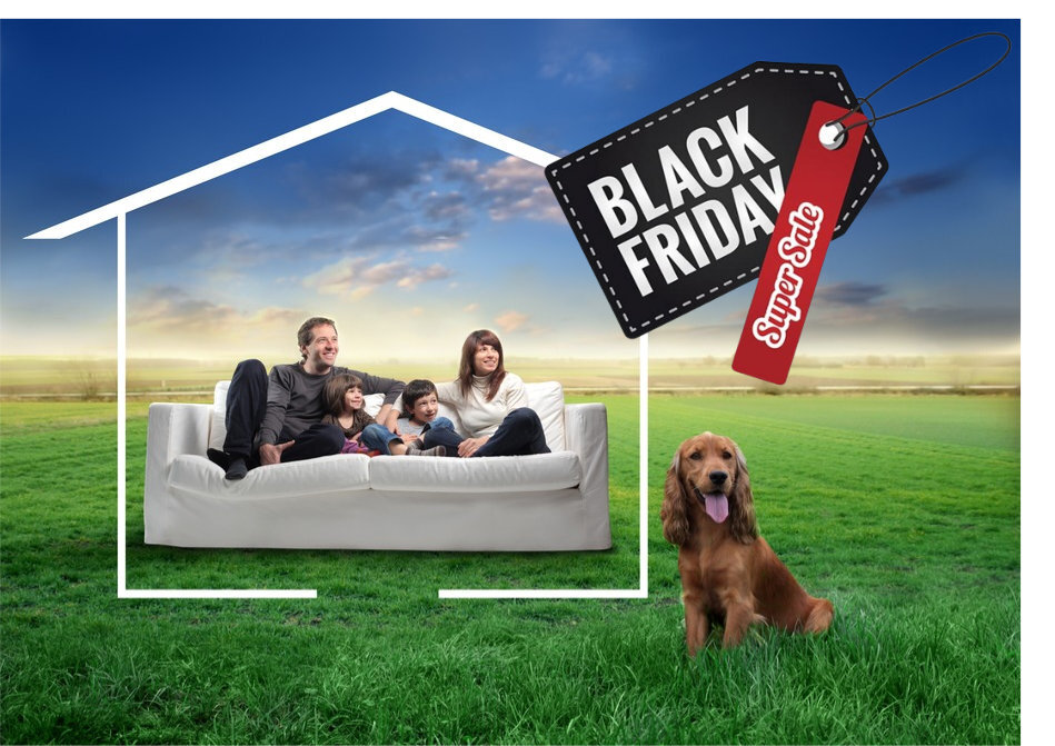 Real Estate agents capitulate on special offers for Black Friday to home seekers.
