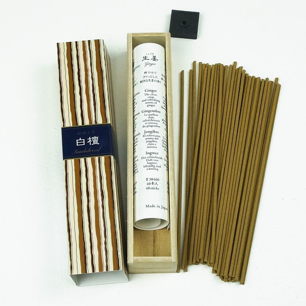 Японские элитные благовония Sandalwood (KAYURAGI). Фото: gangotri.ru