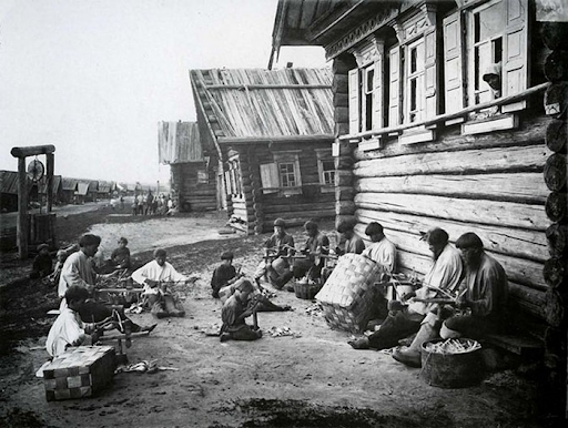 Битье баклуш и другие крестьянские ремесла: реальные фотографии 19-20 века