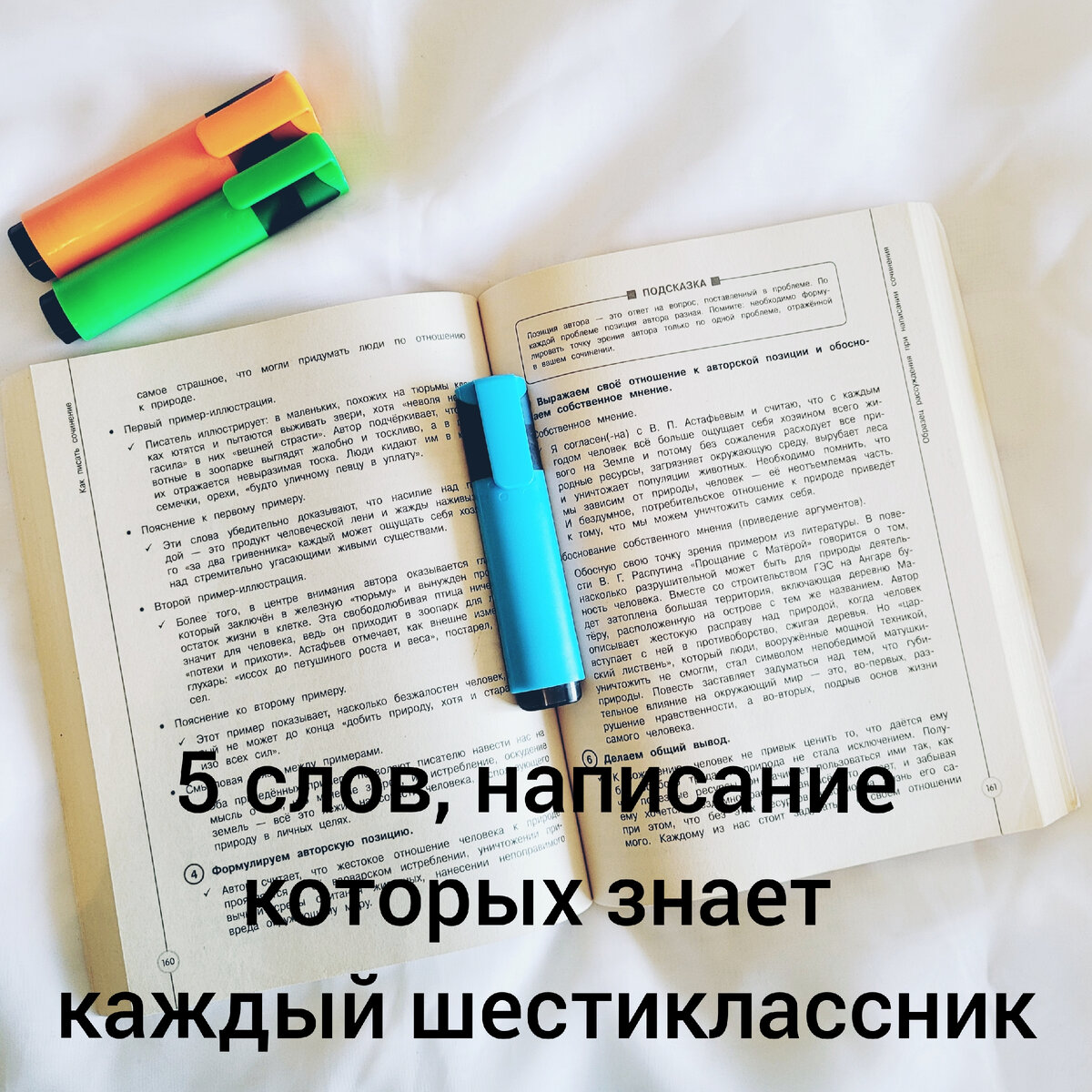 Тест по русскому языку. 5 слов, написание которых знает каждый  шестиклассник | Gin_school_русский язык | Дзен