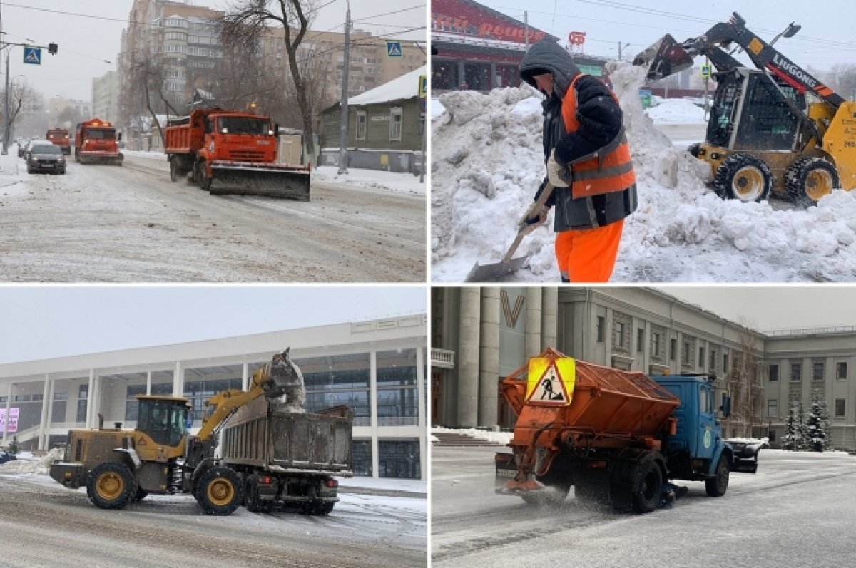    С улиц Самары вывезено около 5 100 тонн снега на 3 муниципальные площадки