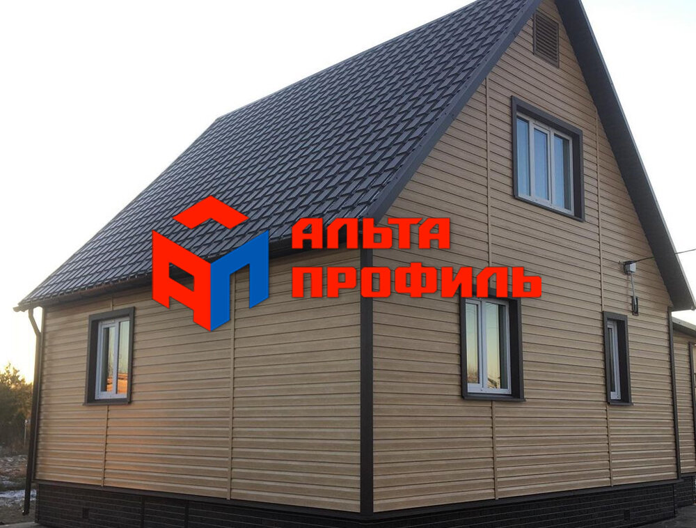 КАНАДА ПЛЮС Крашеный сайдинг | Люкс, Каштан. Источник фото профиль Инстаграм @hometoday_pro