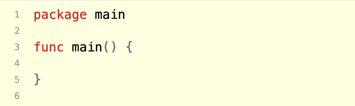 Наша первая программа