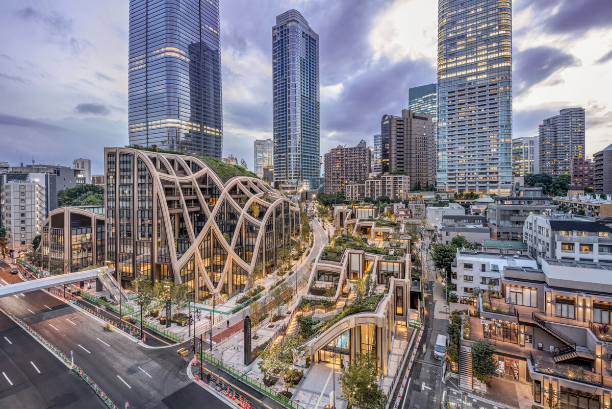 Project: Azabudai Hills | Architecture: Heatherwick Studio | Photo: Raquel Diniz | Geo: Tokyo, JP