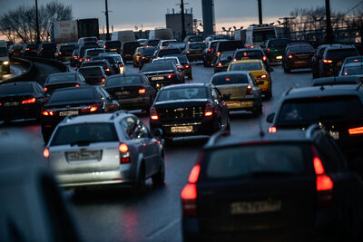    Дорога в Москве ©Николай Корешков РИАМО