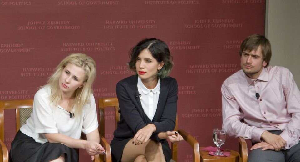 Pussy Riot в Гарварде, 2014 год / Seamas Culligan / ZUMAPRESS.com📷
