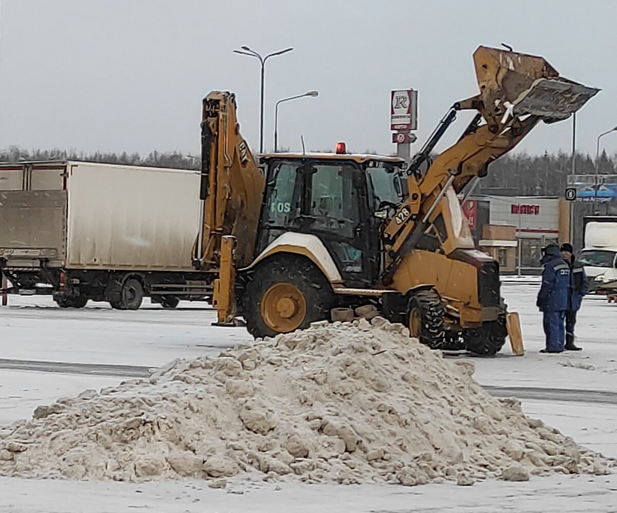 Первые сугробы