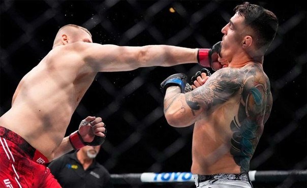 «Павлович ударил оверхендом справа так, что у меня почти вылетела капа, но именно в такие моменты я делаю свою лучшую работу, когда на меня идет большой и страшный парень», - цитирует британца MMA Fighting. «Тогда я принимаю страх с распростертыми объятиями и показываю лучшее, на что способен. Многие люди в этой игре, да и вообще в жизни, прячутся от страха, говорят, 'мне не страшно', но я открыто это признаю. Мне страшно, но я все равно делаю то, что должен, причем делаю наилучшим образом»

«Сам я довольно дружелюбный и приятный парень, но когда двери октагона закрываются, я могу делать то, на что не способны другие тяжеловесы. Мой разум устроен иначе – я вижу кадры, которых не видят другие, и принимаю решения, которые не могут принять другие. Я бросаю взгляд на соперника, вижу дыры в его игре, и просто принимаюсь за работу»