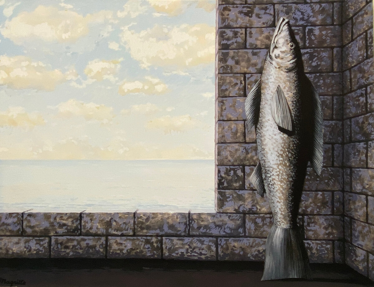 Рене Магритт "Поиск истины". 1963 год