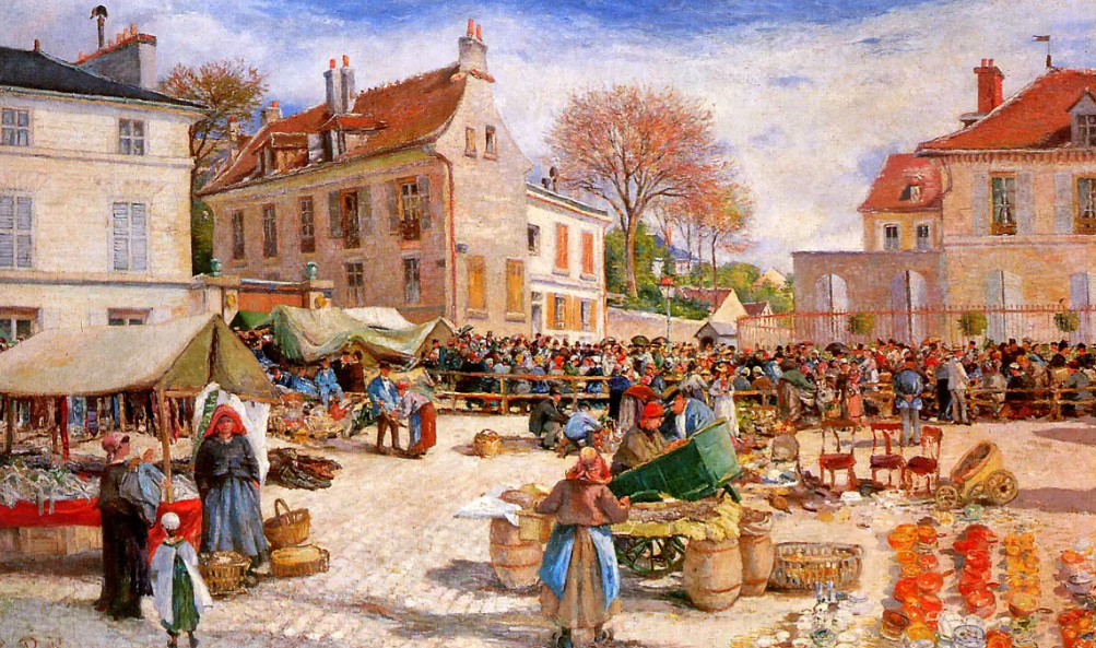 Людовик Пиетт, "Рынок в Понтуаз"