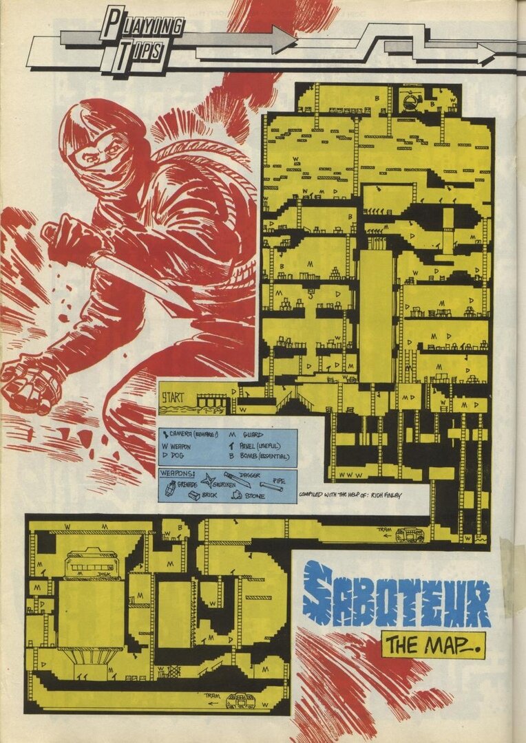 The Saboteur! (ZX Spectrum, 1985). История создания | CatGeek | Дзен