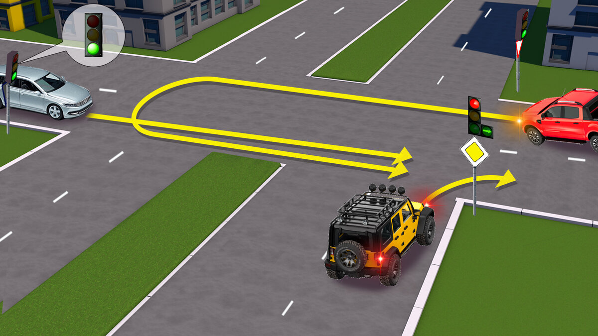 Задача и иллюстрация подготовленная командой Клуб Дорог.