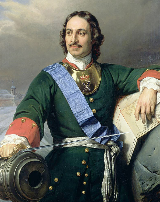 Петр I (1672-1725). Источник изображения - https://interesnyefakty.org/foto-petra-1/