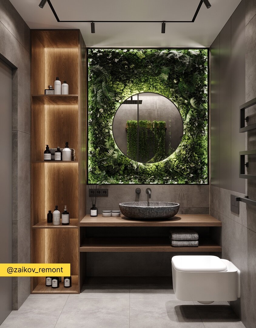 Интерьер ванной, ЖК Легенда