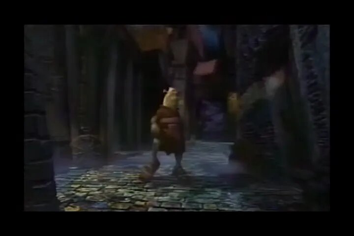 Кадры из ролика с ранним концептом Шрека. Источник: YouTube   📷