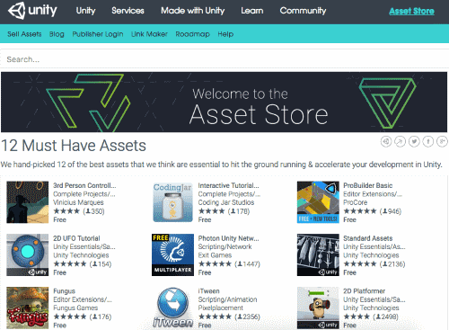 Asset Store Unity