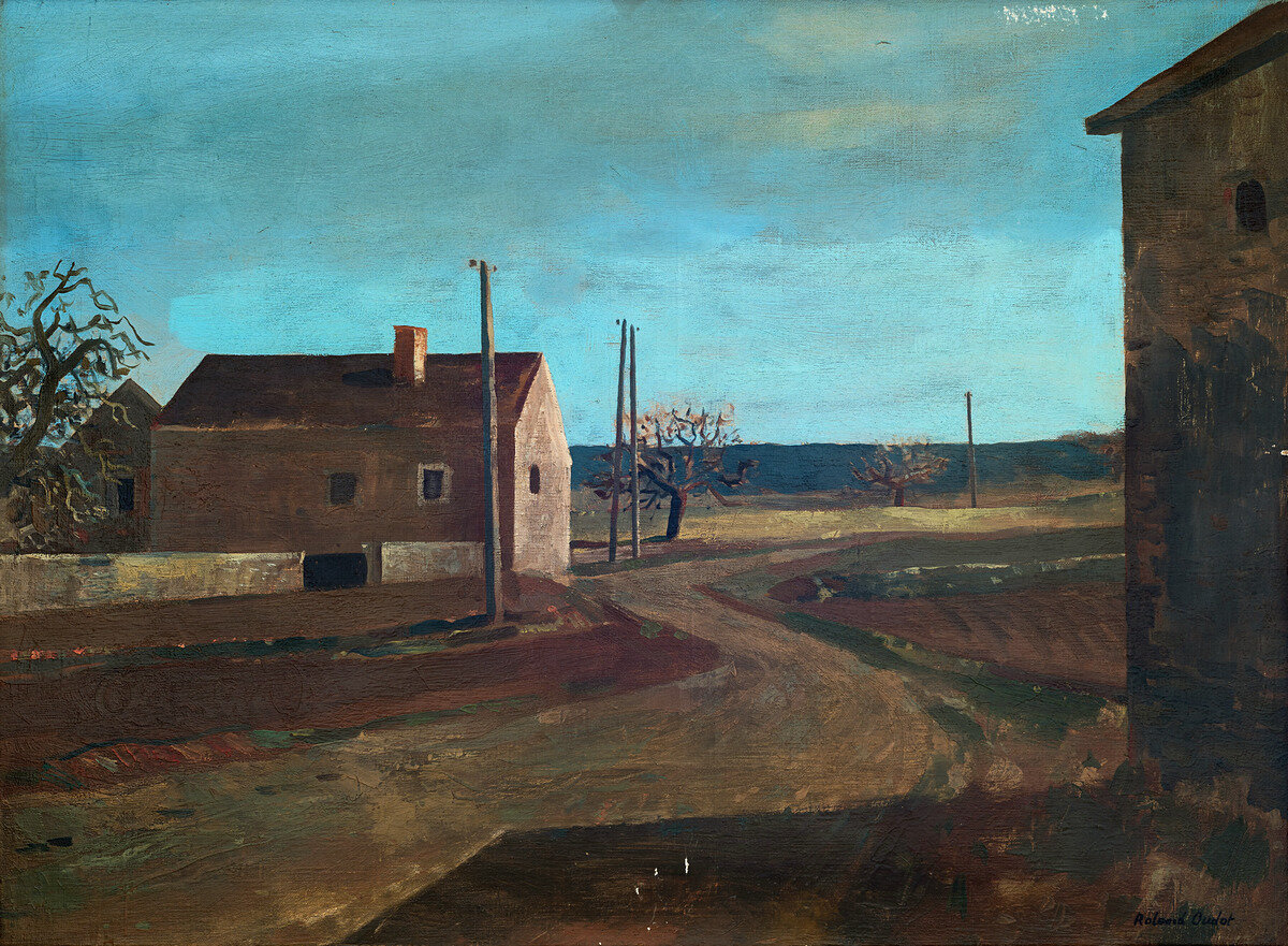 Ролан Удо. Пейзаж. источник: https://www.galleryloran.com/bg/artworks/view/1971