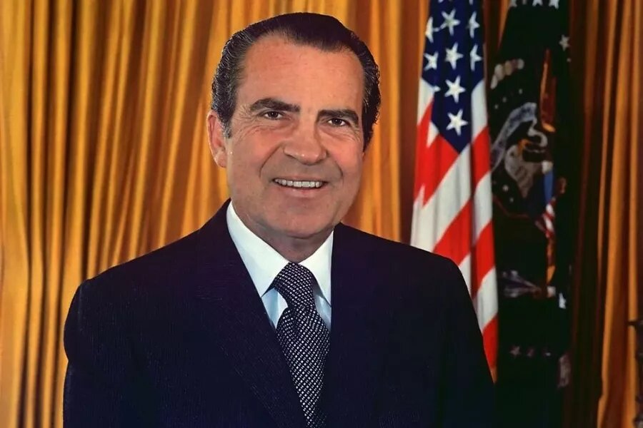 Ричард Милхауз Никсон — 37-й президент Соединённых Штатов Америки.