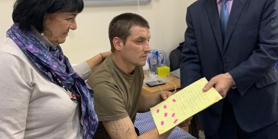 Акция “Своих не бросаем” в госпитале им.Бурденко