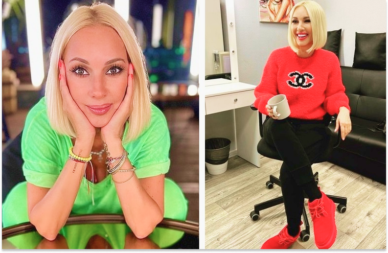 На фото и на экране ТВ Валерия выглядит лет на 15-20 своего возраста, считают ее поклонники, взято с профиля @leratv