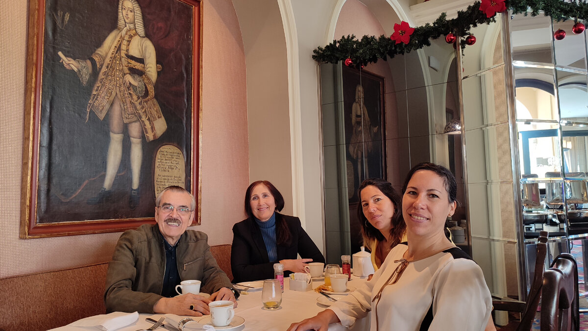 Мы с племянницами Хорхе