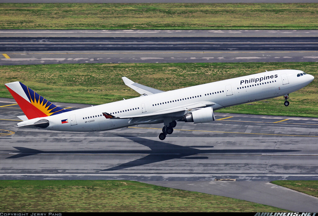 Airbus A-330 филиппинских авиалиний