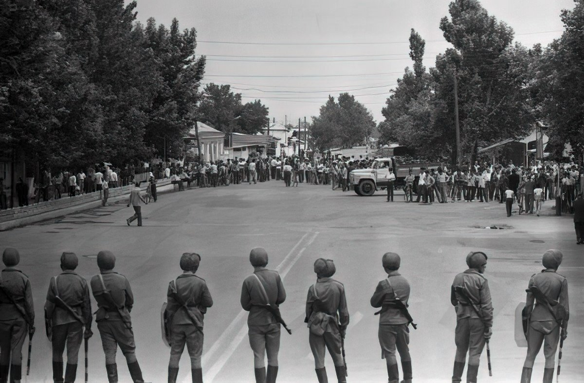 Конфликты 1990. Фергана конфликт 1989 Узбекистан.