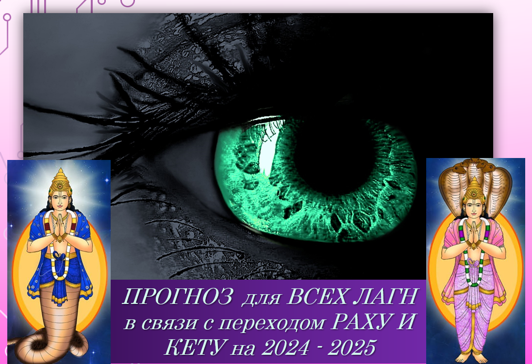 ⚕️🔮‼️ПРОГНОЗ на 2024 - 07.2025 в связи с ПЕРЕХОДОМ РАХУ И КЕТУ | Дары  Мудрецов🙏 Джйотиша, астрология | Дзен