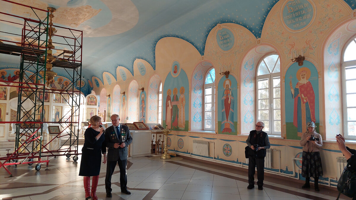 Храм в Православной школе,Бийск. Фото автора.